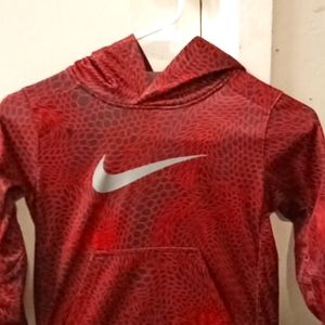 A Nike hoodie